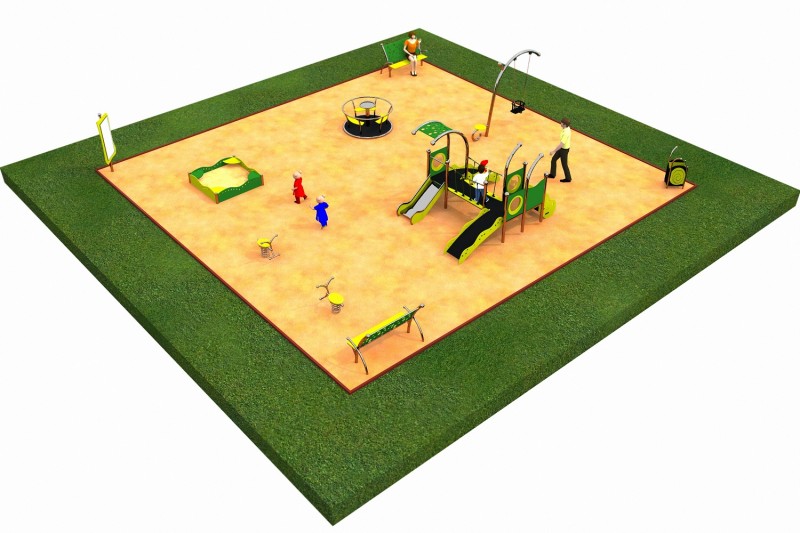 Inter-Play Spielplatzgeraete LIMAKO für Kleinkinder Projekt 2