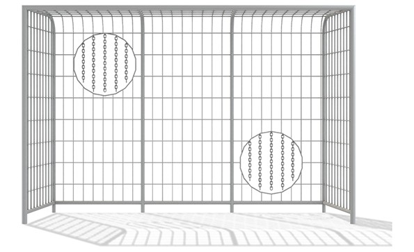 GATE 3X2 WITH HOLES