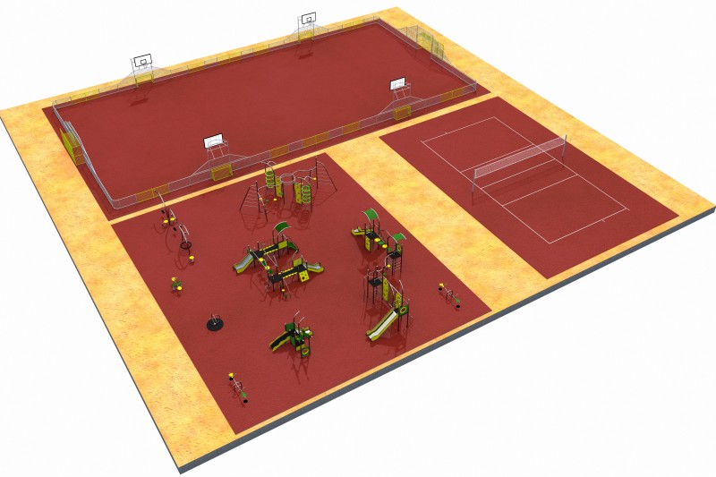 MIX layout 3 Inter-Play Spielplatzgeraete
