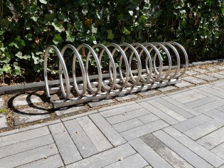 Inter-Play - Steel bicycle rack 13