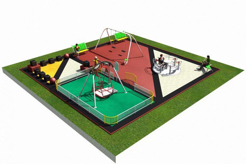 Projekt INTEGRADO 2 Inter-Play Spielplatzgeraete