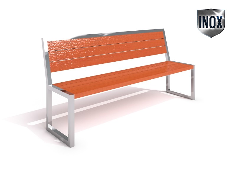 Inter-Play - Stainless steel bench 04