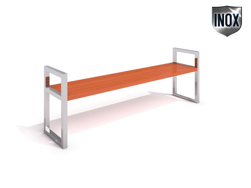 Inter-Play - Stainless steel bench 05