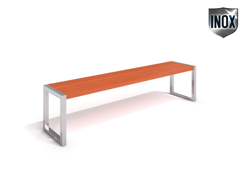 Inter-Play - Stainless steel bench 06
