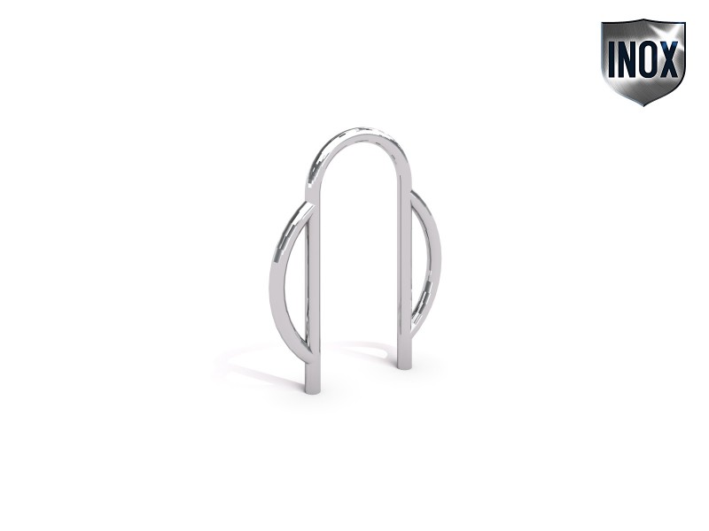 Inter-Play - Stainless steel bicycle rack 08