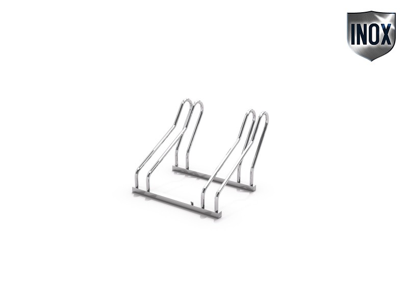 Inter-Play - stainless steel bicycle rack 20