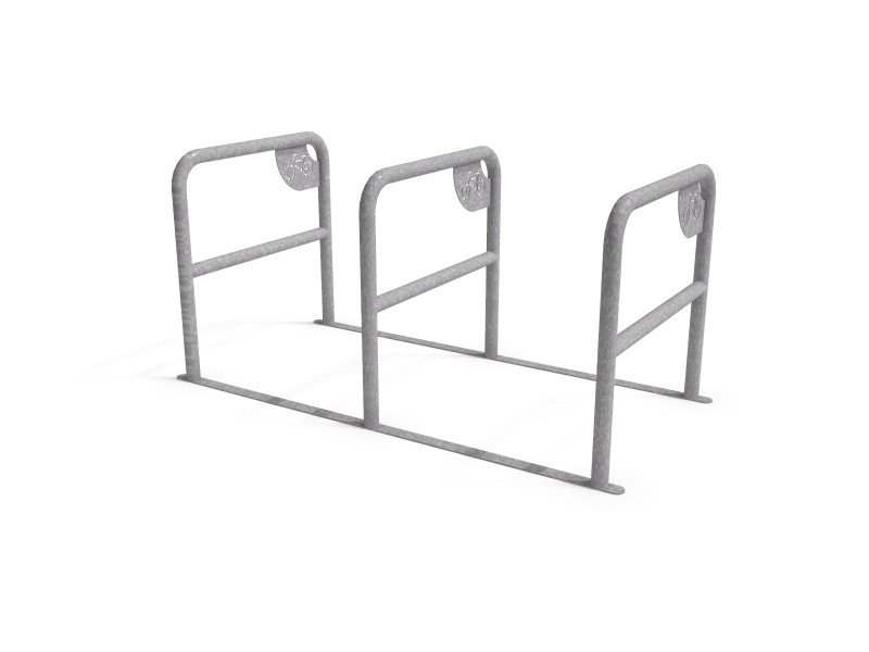 Inter-Play - Steel bicycle rack 05